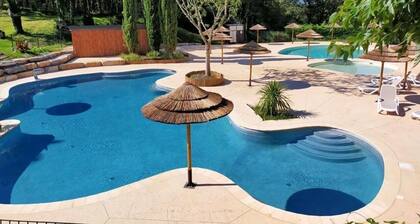 Chalet 3 étoiles - Piscine - efchc0