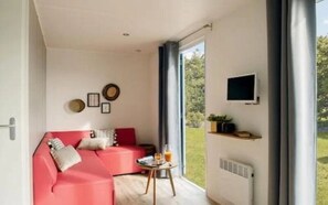 Living area - Camping 4 étoiles - Piscine  - efchah (Bourgneuf-en-Retz)