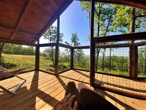 Cabane 3 étoiles - Piscine  - efchcf