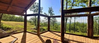 Cabane 3 étoiles - Piscine  - efchcf