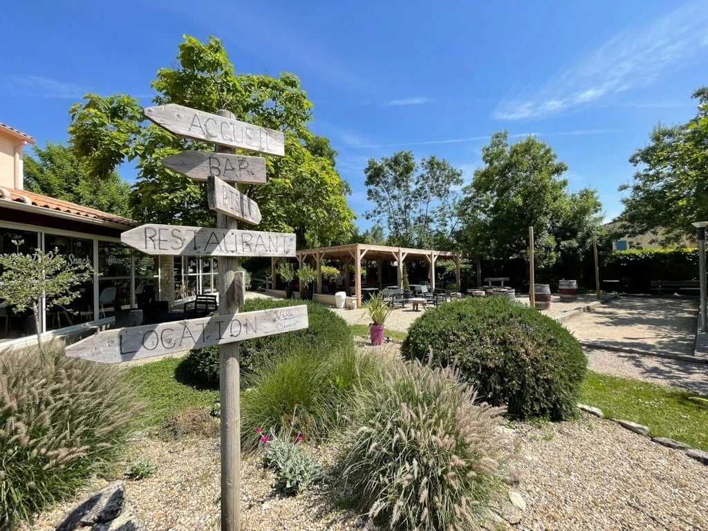 Enceinte de l’hébergement