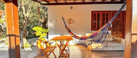 Suite Standard, balcon, vue jardin | Vue de la chambre