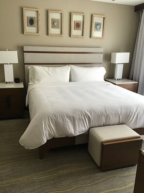 1 غرفة نوم وملاءات أسرّة