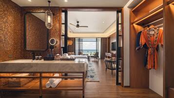 Premium bedding, pillowtop beds, minibar, in-room safe