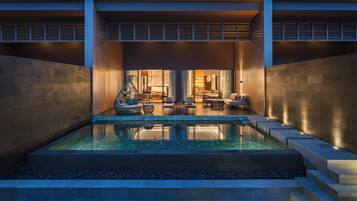 Suite, 1 Bedroom, Garden View (Private Pool) | Premium bedding, pillowtop beds, minibar, in-room safe