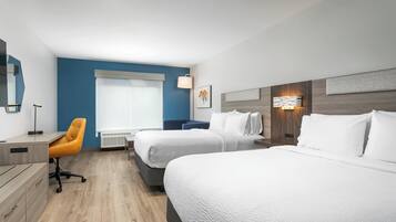 In-room safe, desk, laptop workspace, free cribs/infant beds