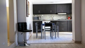 Deluxe-Apartment, 2 Schlafzimmer, Nichtraucher | Eigene Küche