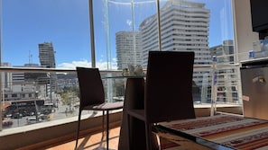 Deluxe Studio, Non Smoking, City View | 1 bedroom, in-room safe, blackout drapes, iron/ironing board