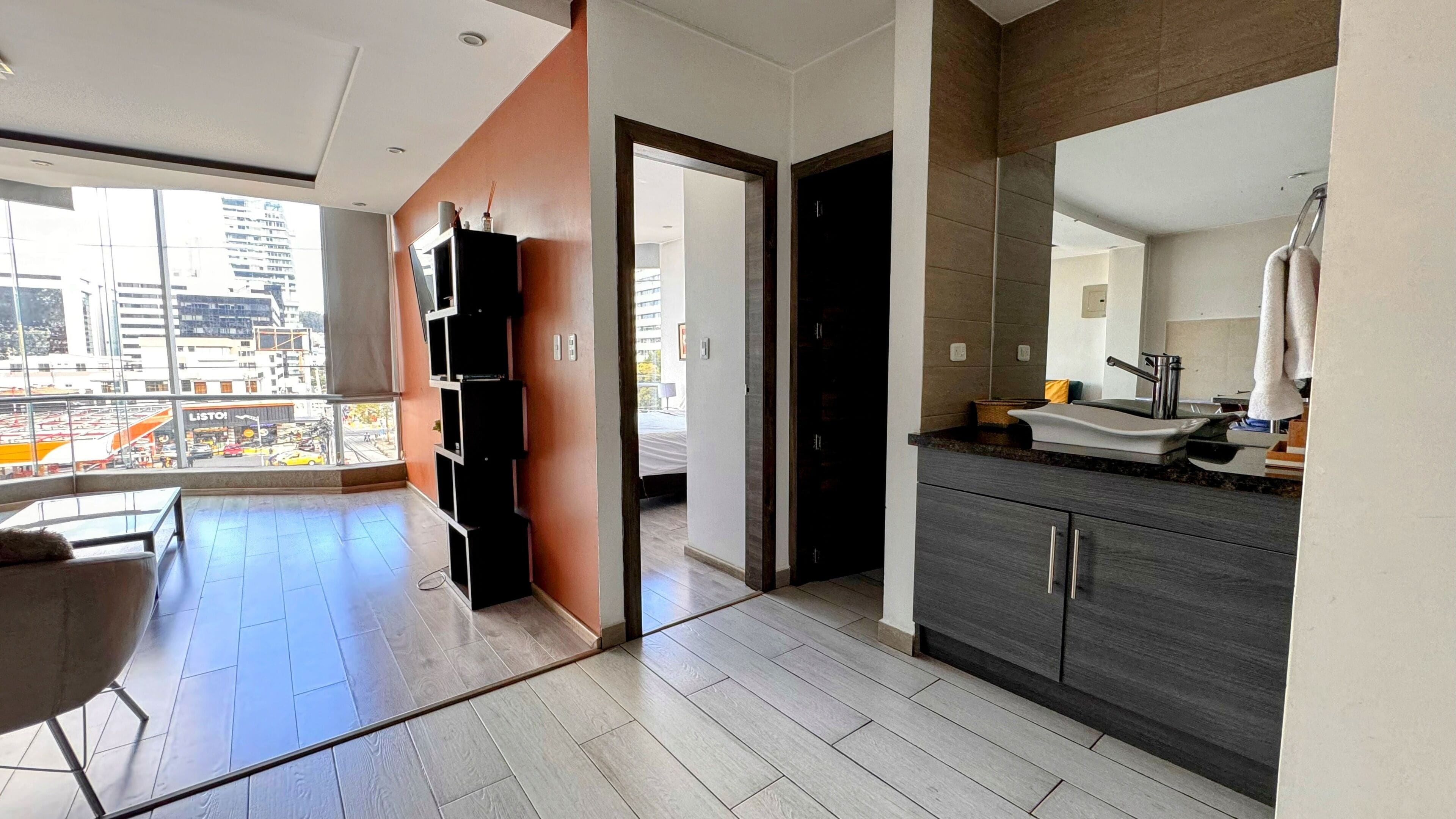 Deluxe-Apartment, 1 Schlafzimmer, Nichtraucher, Stadtblick