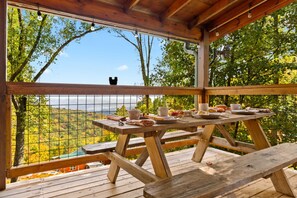 Family Cabin, Mountain View | Balcony - Elevated Escape by Ghosal Luxury Lodging (Sevierville)