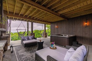 House, Multiple Beds, Hot Tub, Mountain View (Twin Boulder Lodge at Eagles Nest) | Terrace/patio - Twin Boulder Lodge at Eagles Nest (Banner Elk)