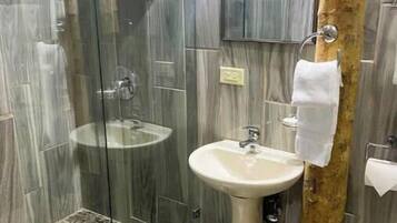 Towels, soap, toilet paper