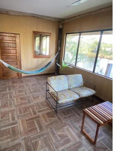 Lagoonfront 1BR Oasis Unit B – Gated, Private, 10 Min from Belize Airport & City