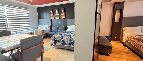 42-inch TV with cable channels