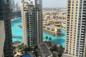 Exterior - Fountain dance view from balcony downtown Dubai (Dubai)