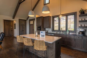 House, Multiple Beds, Hot Tub, Mountain View (Lucky Landing at Blue Ridge Mountain) | Private kitchen - Lucky Landing at Blue Ridge Mountain Club (Deep Gap)