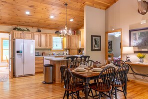 Cabin, Multiple Beds, Hot Tub, Mountain View (Bear N Grace) | Interior - Bear N Grace (Vilas)