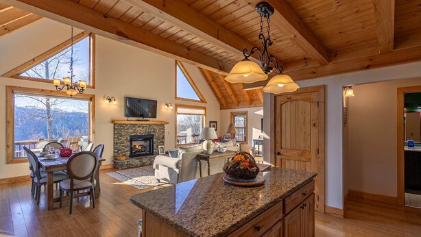 House, Multiple Beds, Hot Tub, Mountain View (Heavenly Haven Retreat) | Private kitchen - Heavenly Haven Retreat (Sugar Grove)