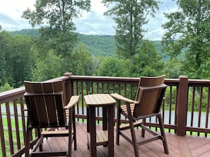 Balcony view - Heavenly Haven Retreat (Sugar Grove)