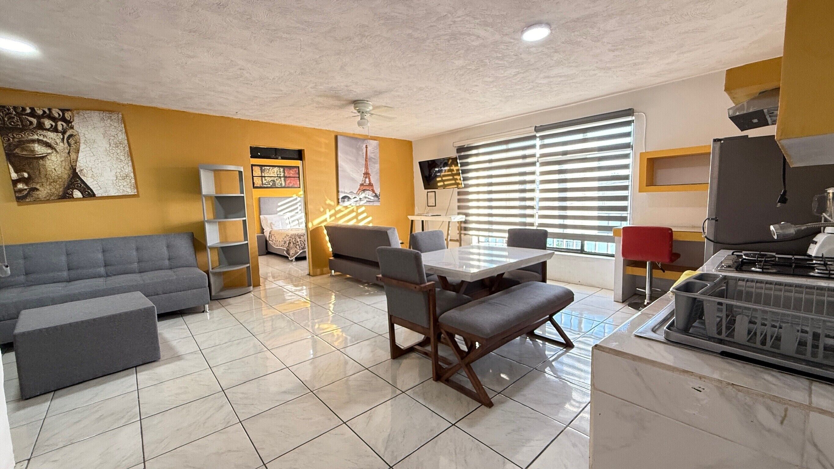 Área de sala de estar