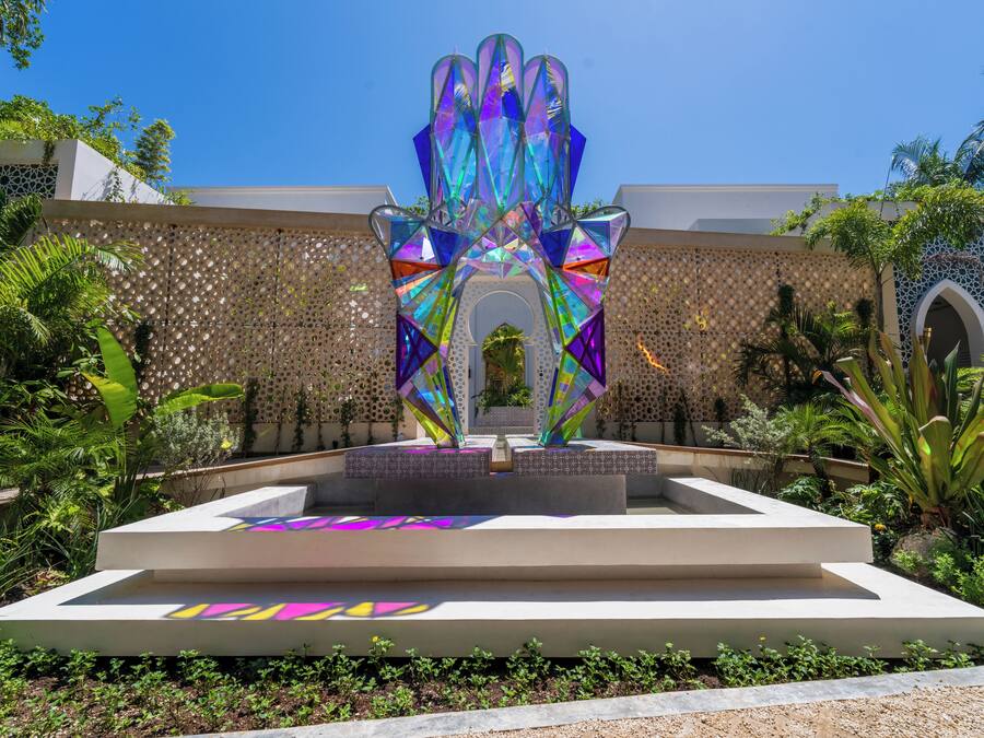 Fachada da propriedade