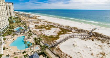 Beach Club - Catalina 1405 - Sleeps 8 - Pools, Right on the Beach!