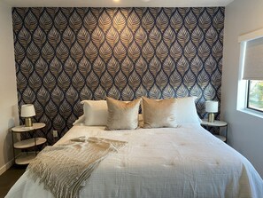 2 makuuhuonetta, silitysrauta/-lauta, Wi-Fi, vuodevaatteet