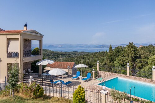 Apartment 'Villa Spartera Sea View' with Sea View, Wi-Fi and Air Conditioning