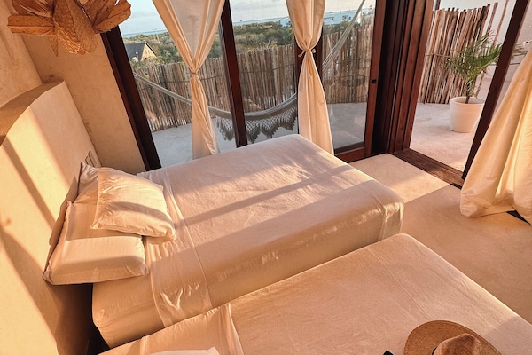 Premium bedding, free WiFi, bed sheets