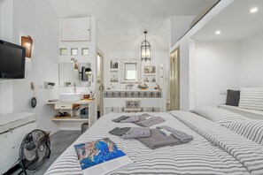 2 多间卧室、熨斗/熨衣板、免费 WiFi、床单