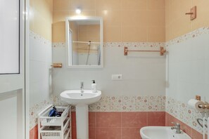 Een douche, een haardroger