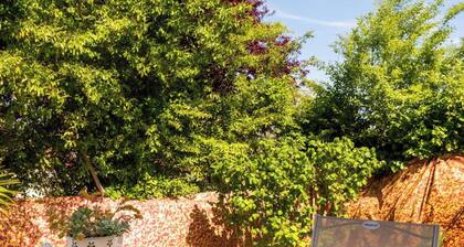 Studio "Petit Nid Cosy De L' Albret" avec terrasse privée, jardin privé, Wi-Fi et petite buanderie