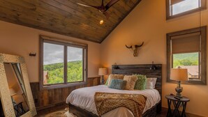 Hytte - flere senge - boblebad - bjergudsigt (The Roper Retreat at Eagles Nest)