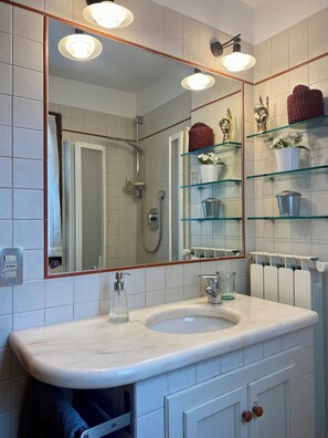 Hårtørrer, bidet, håndklæder, Sæbe