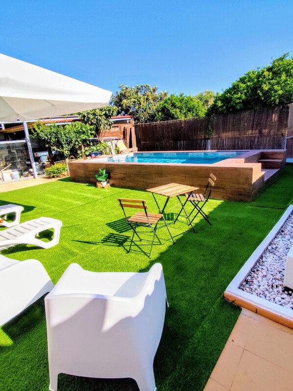 Pool - Apartment 'J R Dream house' with Terrace, Garden and Shared Pool (Quarteira)