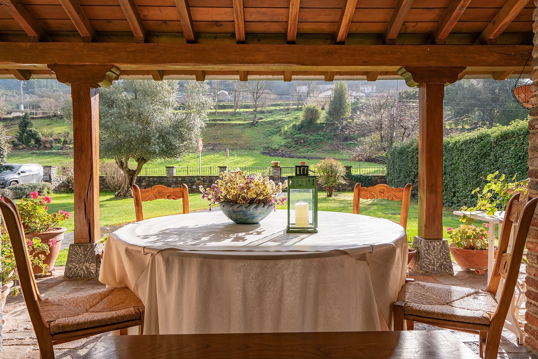 Restaurante al aire libre