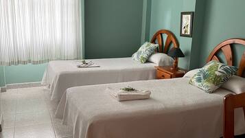 2 habitaciones, wifi gratis y ropa de cama