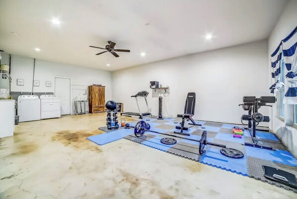 Fitnessbereich