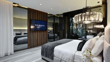 4 habitaciones, escritorio, wifi y ropa de cama