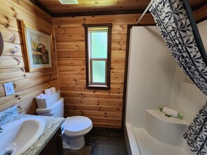 Shower, towels