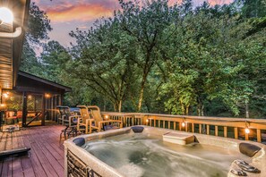 Bain à remous extérieur