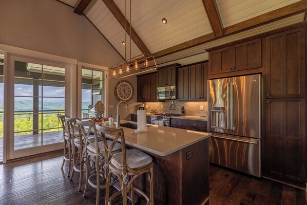 Condo, Multiple Beds, Patio, Mountain View (Craig 301 at Blue Ridge Mountain Club) | Private kitchen - Craig 301 at Blue Ridge Mountain Club (Lenoir)