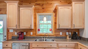 Cabin, Multiple Beds, Hot Tub, Mountain View (1-2 Remember) | Private kitchen | Coffee/tea maker - 1-2 Remember (Banner Elk)