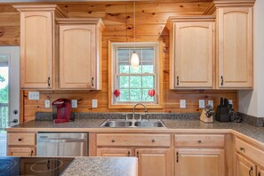 Cabin, Multiple Beds, Hot Tub, Mountain View (1-2 Remember) | Private kitchen | Coffee/tea maker - 1-2 Remember (Banner Elk)