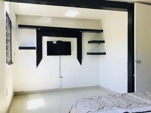 4 bedrooms, down comforters, individually decorated