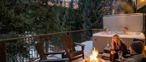 Baignoire à remous extérieure