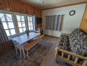 Interior - 2BR 1BA Cabin #3 Riverside Point Resort (Park Rapids)