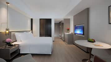 Habitación individual Confort | 1 dormitorio, caja fuerte, escritorio