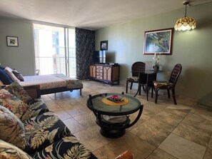 Smart-tv och en stereo