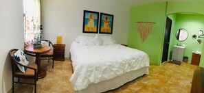 Premium Room, 1 King Bed, Pool View | Free WiFi, bed sheets - Pelican Inn at Las Dunas Chelem Hotel (Progreso)